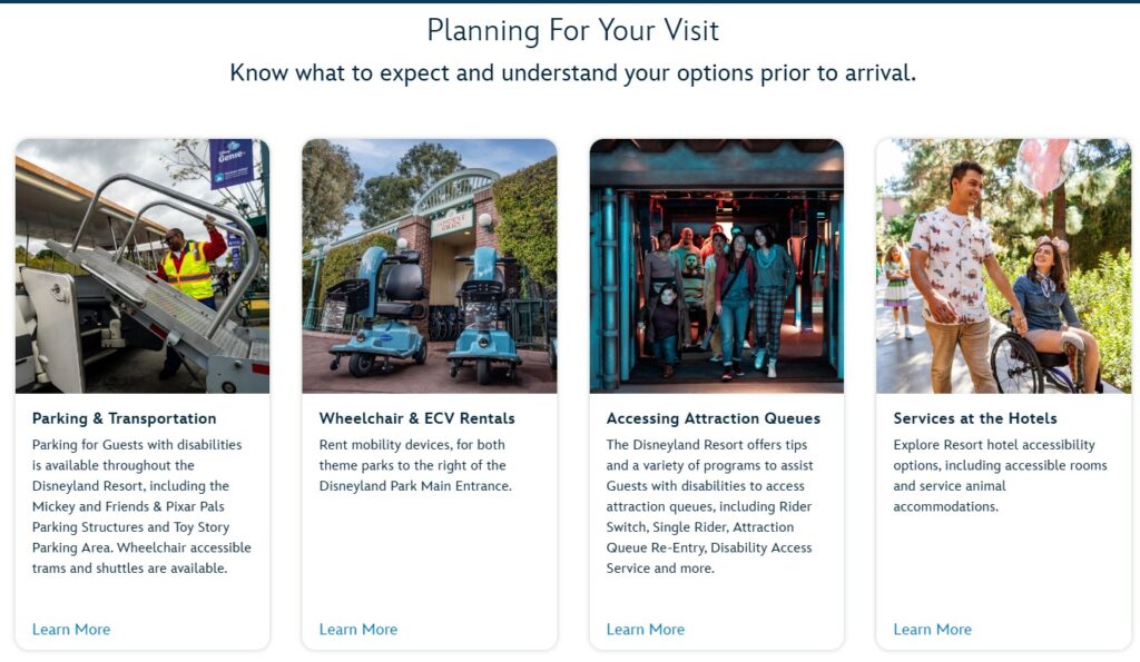 Disneyland Guests With Disabilities