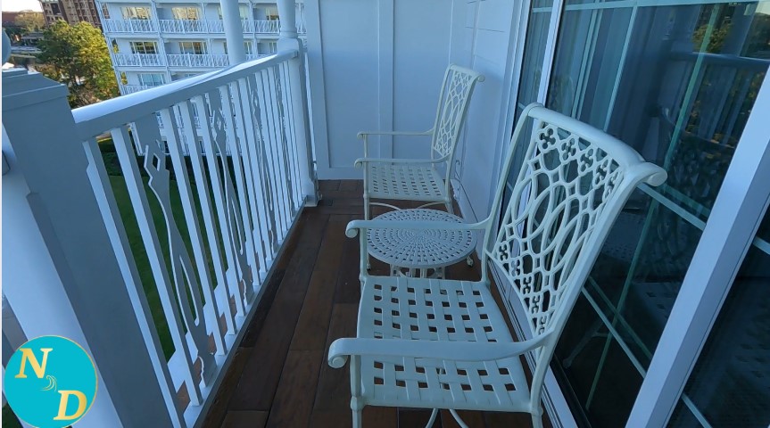 Deluxe Lake View Studio Balcony at Villas of Disney's Grand Floridian Resort & Spa