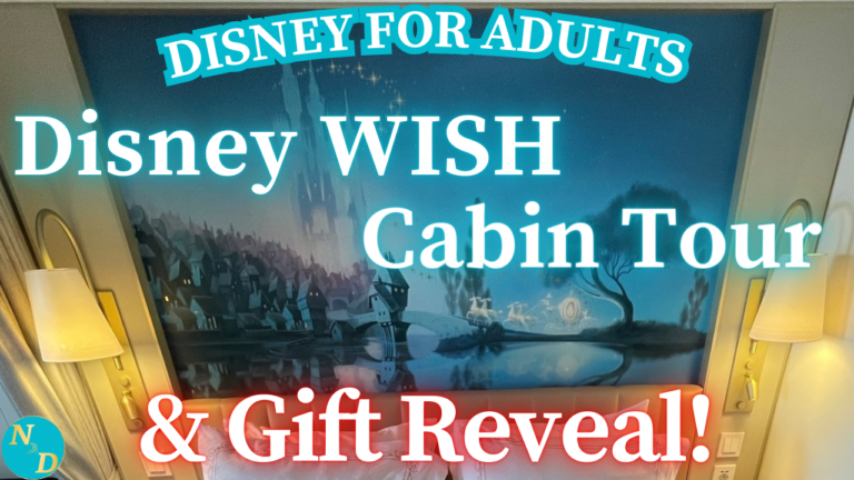 Disney Wish Veranda Cabin Tour & Luxury Gift Package REVEAL!