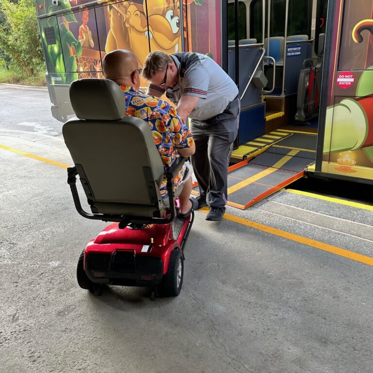 A Scooter at Disney World
