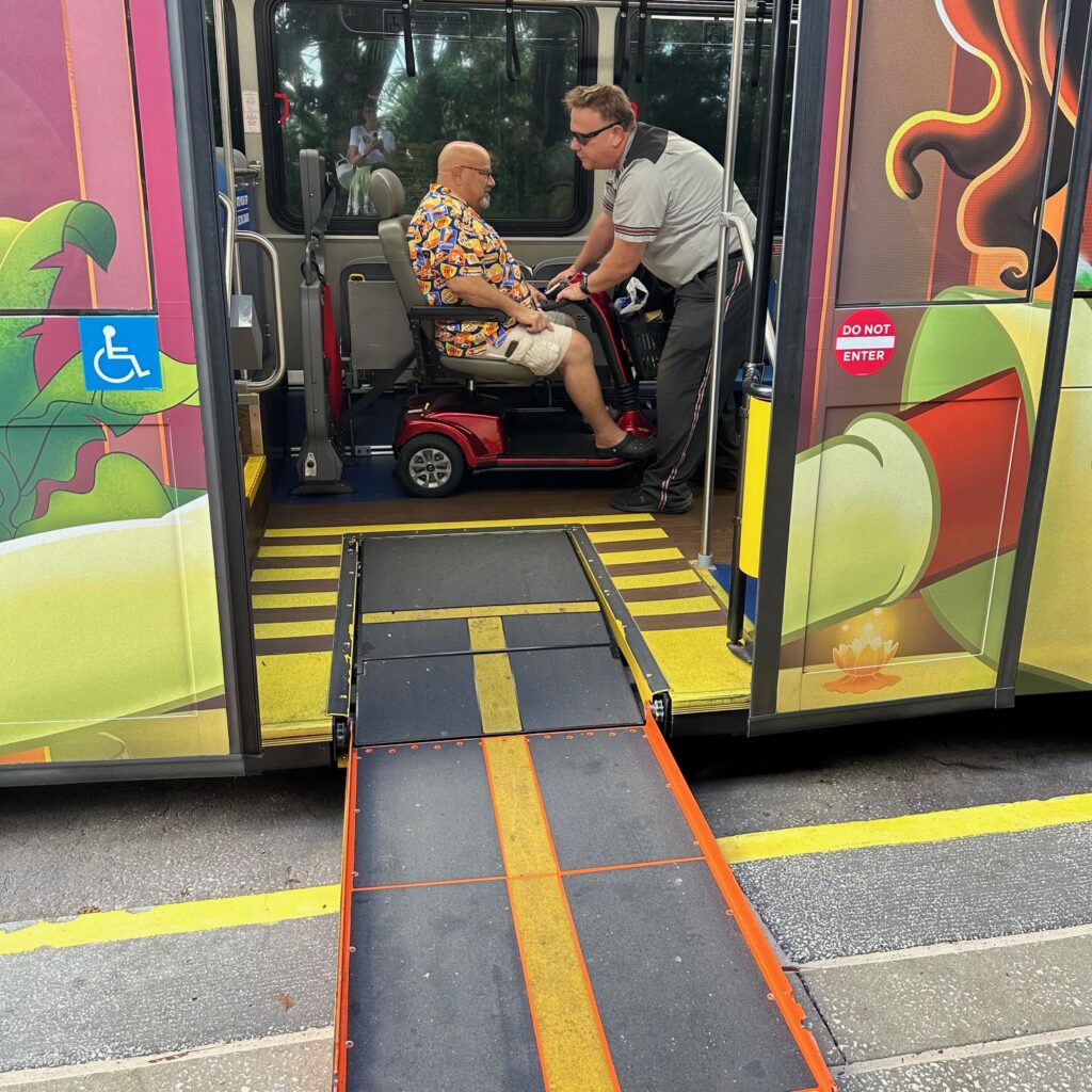 Disney With a Scooter