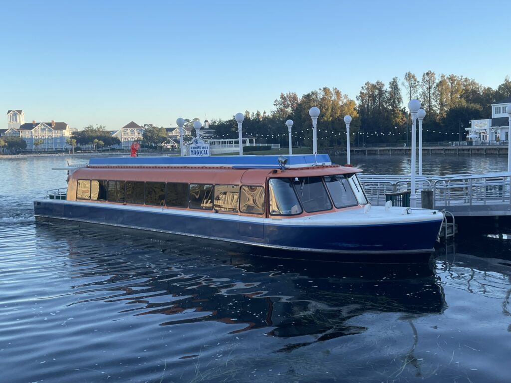 Disney's BoardWalk Friendship Boat Dock
