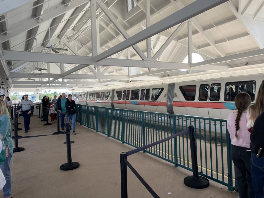Disneyh's Monorail Station at Disney's Grand Floridian Resort & Spa