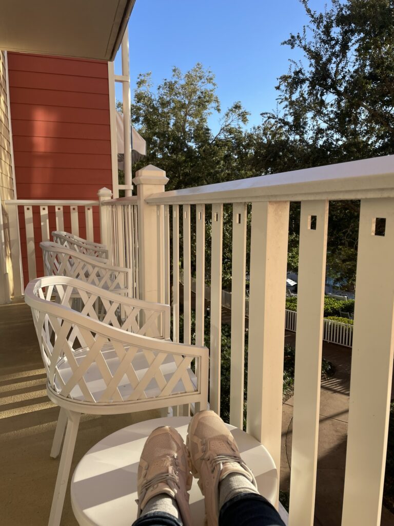 Disney's BoardWalk balcony