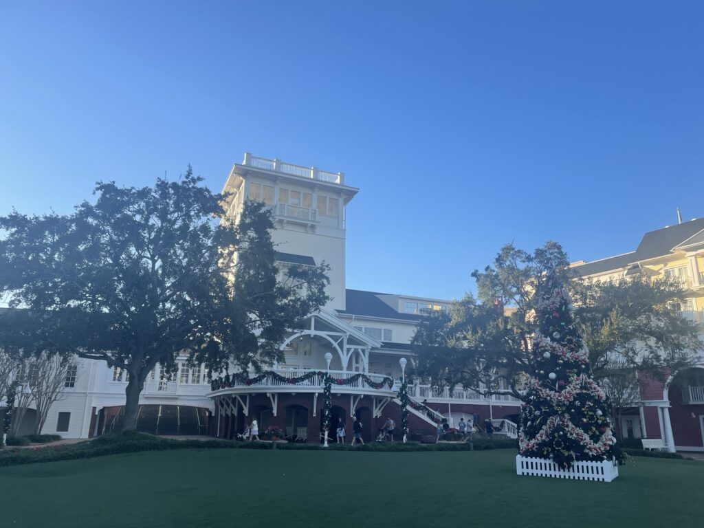 Disney's BoardWalk at Christmas