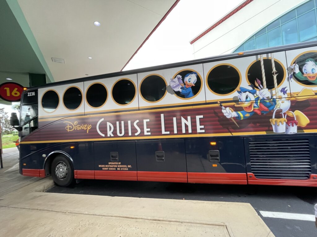 Disney Cruise Line Shuttle Bus