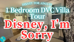 Disney's Saratoga Springs Resort 1 Bedroom Villa