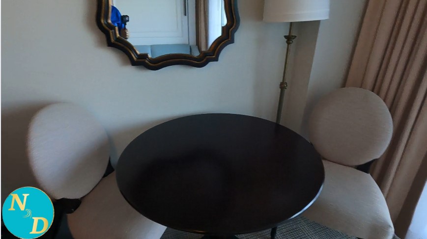 Table in Deluxe Studio of Villas of Disney's Grand Foridian