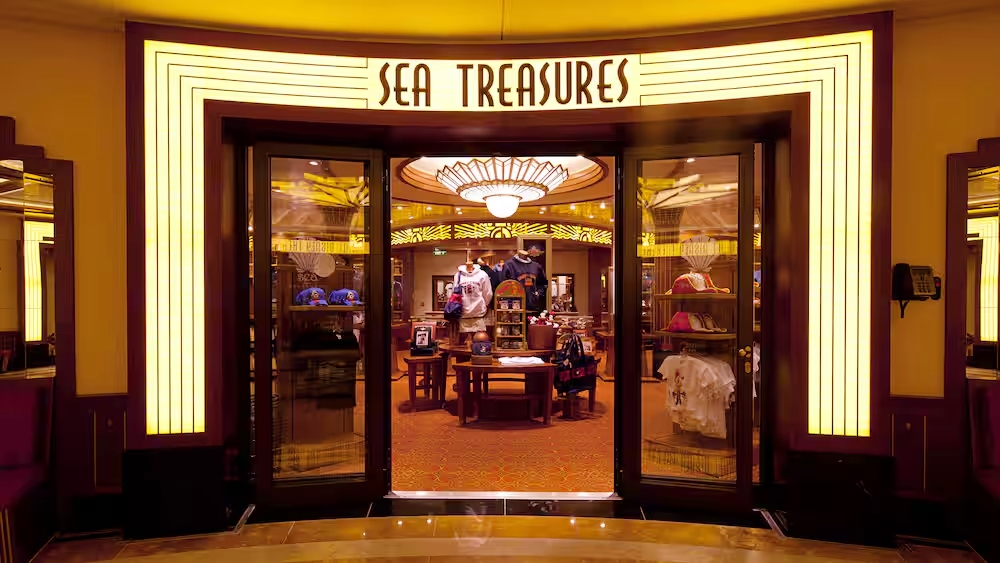 Sea Trasures Store On Board Disney Cruises for Seniors