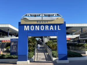 Monorail Station at Walt Disney World