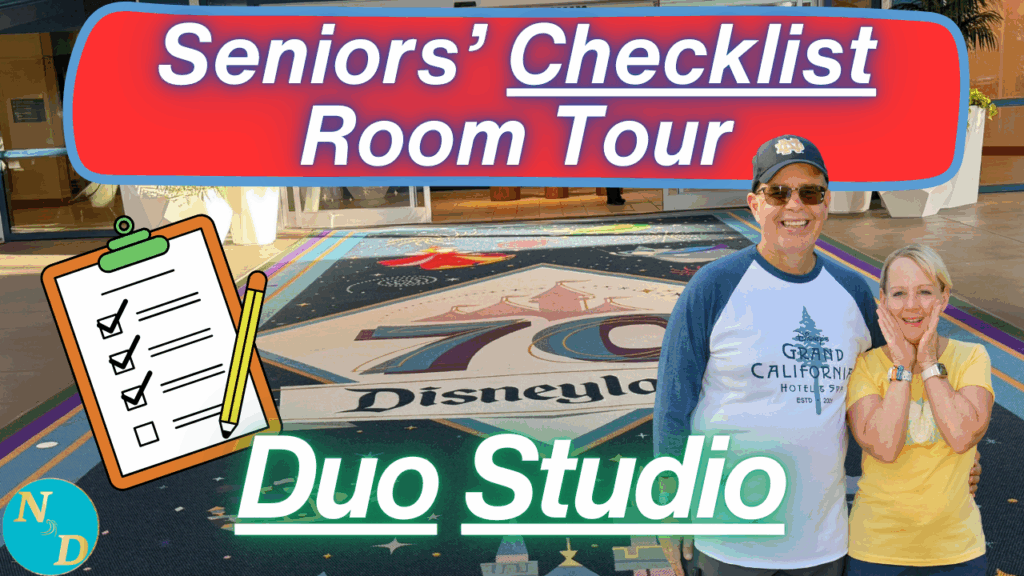 Disneyland Tower Duo Studio Room Tour