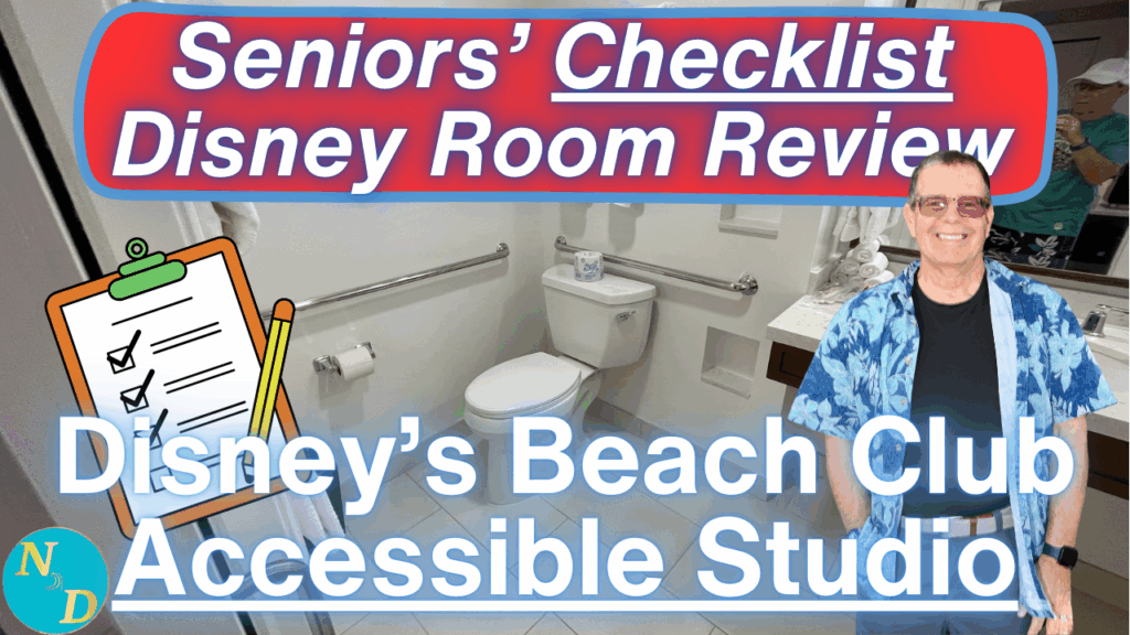 Disney's Beach Club Accessible Studio Room Tour