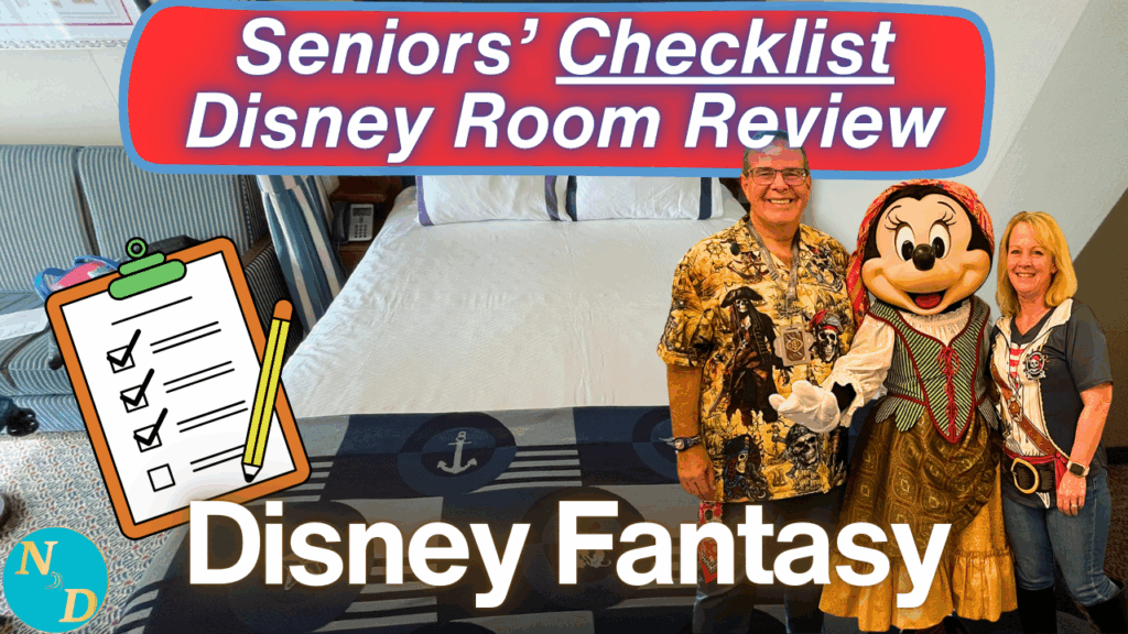 Disney Fantasy Balcony Cabin Room Tour