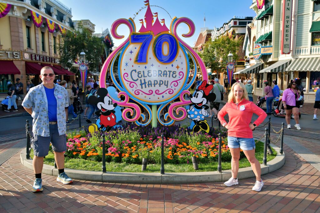 Disneyland Celebrate Happy 70th Anniversary