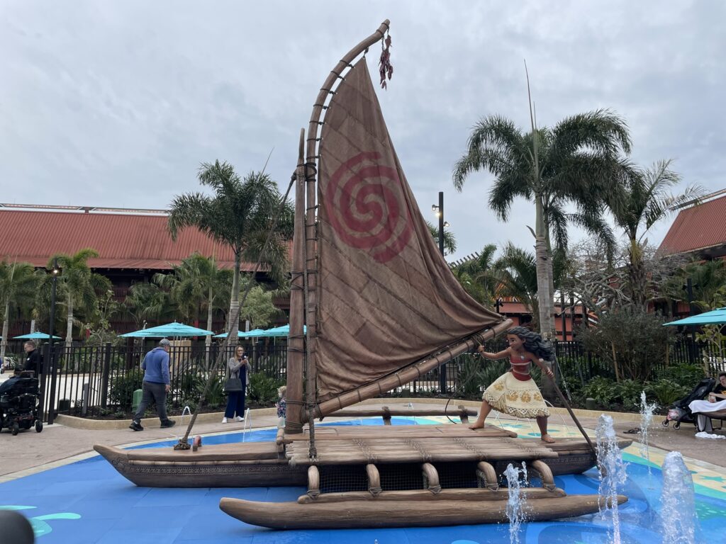 Moana's Voyage Splash Zone