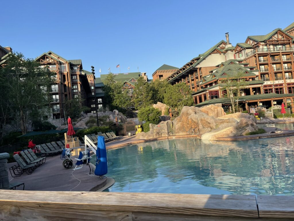 Copper Creek Springs Pool at Disney's Wilderness Lodge