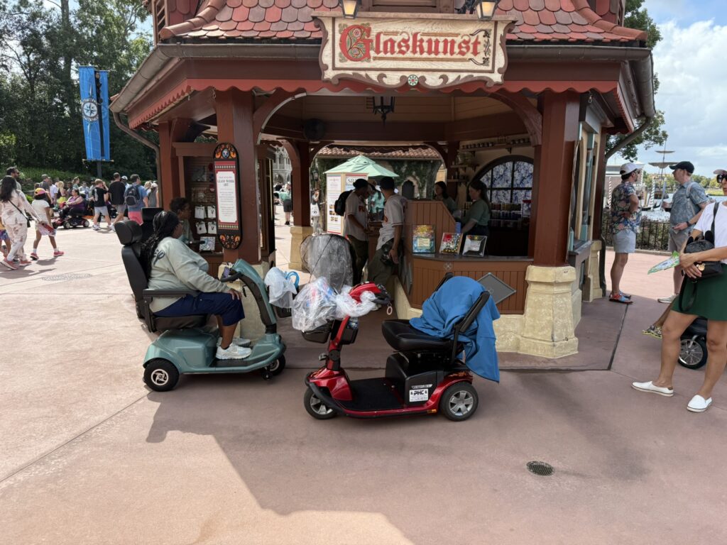 Scooters at Disney