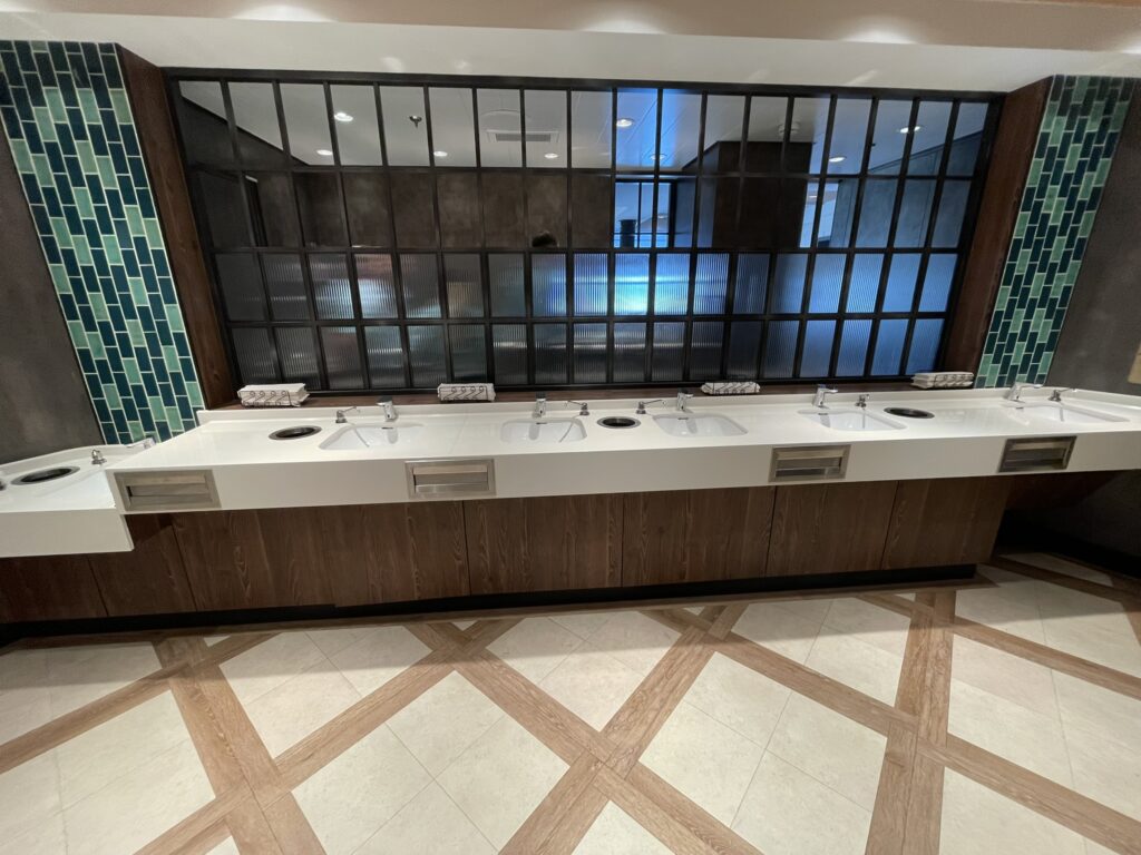 Disney Cruise Line Cleaning Station