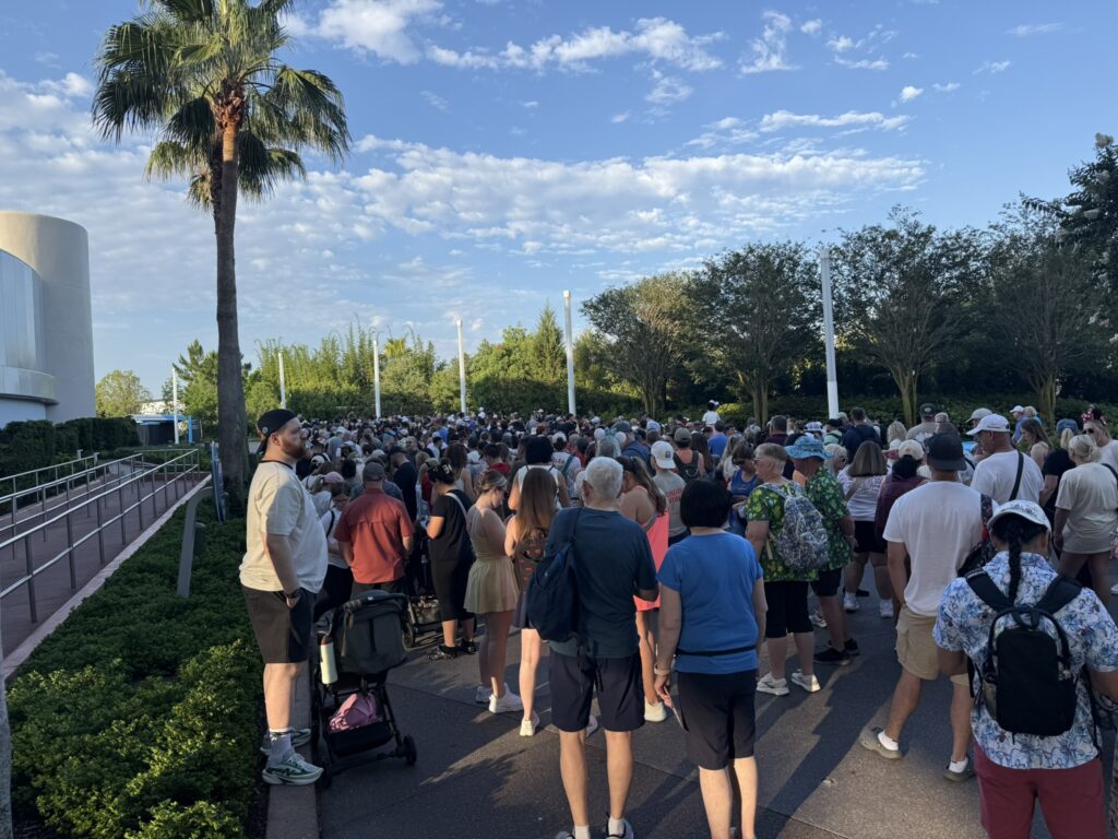 EPCOT Rope Drop
