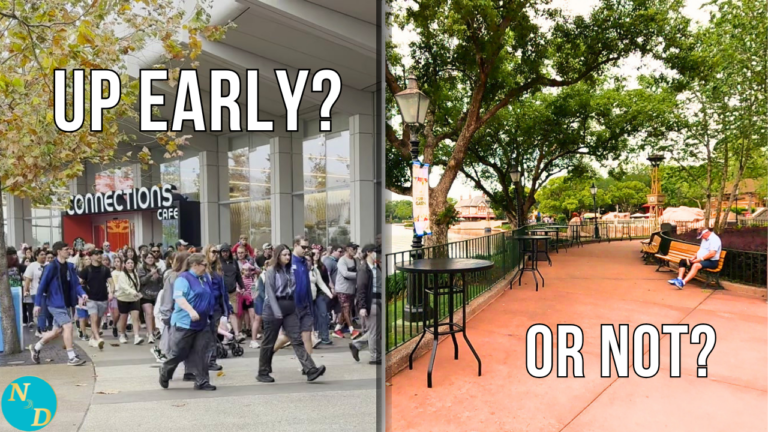 EPCOT Rope Drop